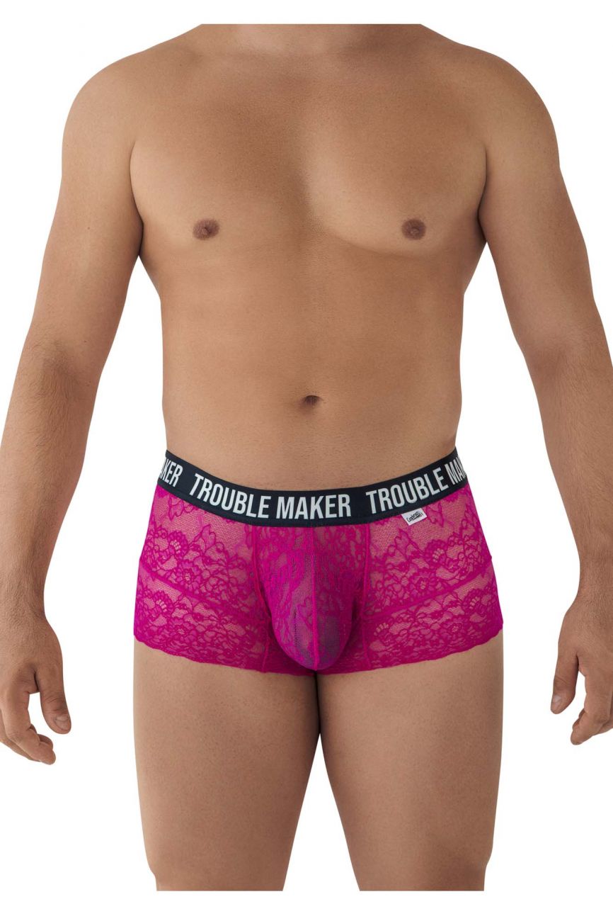 CandyMan 99616 Trouble Maker Lace Trunks Pink