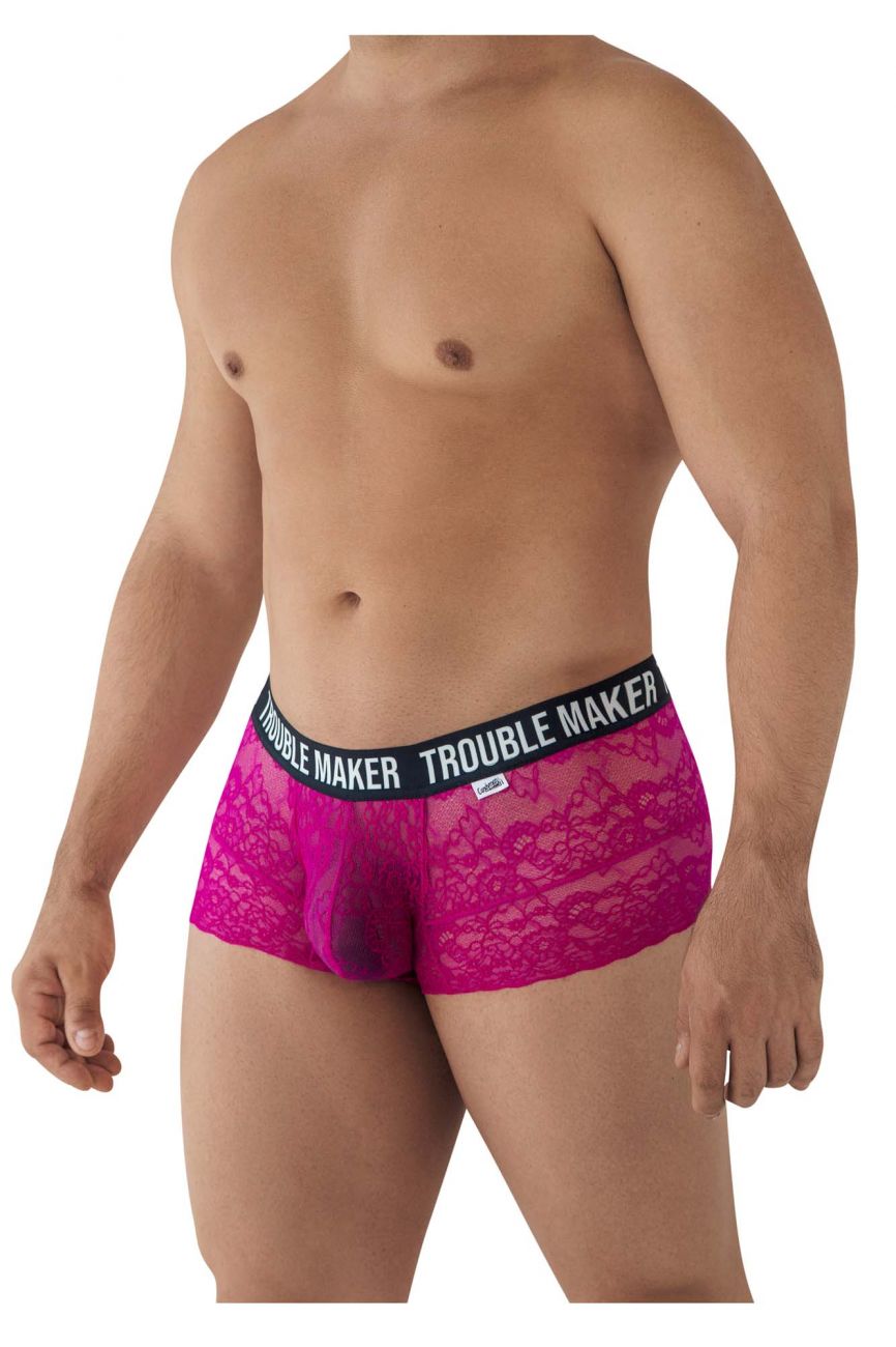 CandyMan 99616 Trouble Maker Lace Trunks Pink