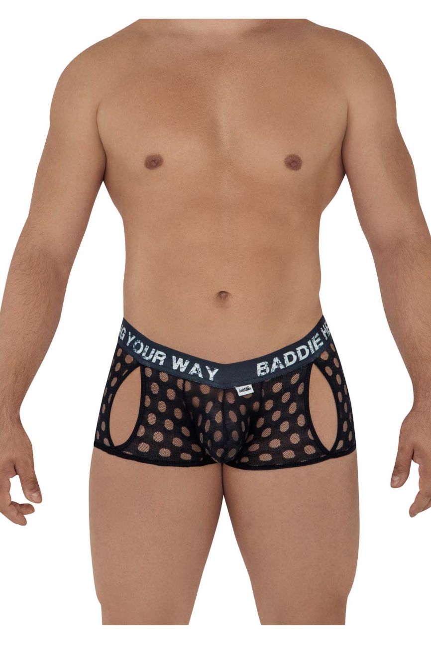 CandyMan 99620 Baddie Heading Your Way Boxer Brief Trunks Black