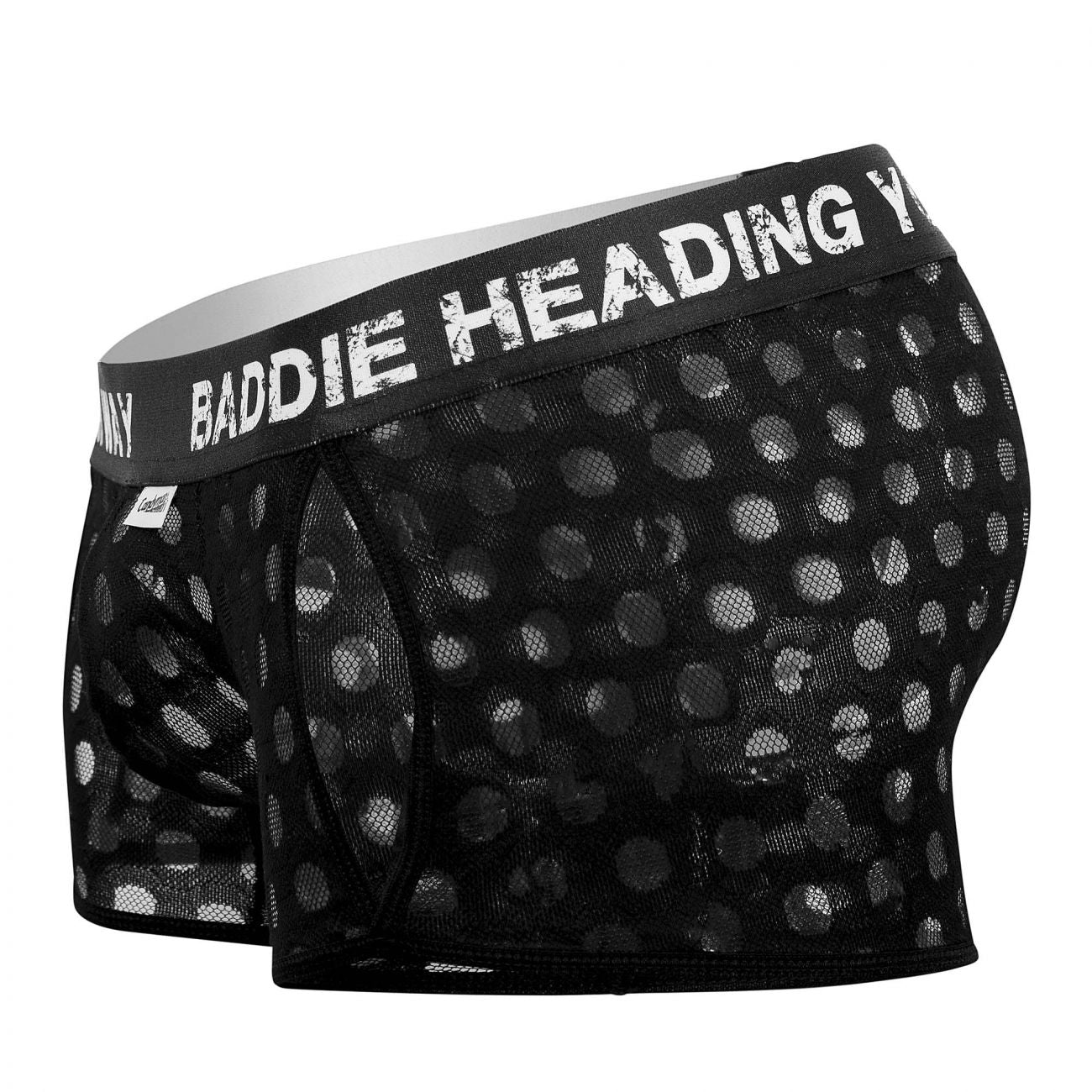 CandyMan 99620 Baddie Heading Your Way Boxer Brief Trunks Black