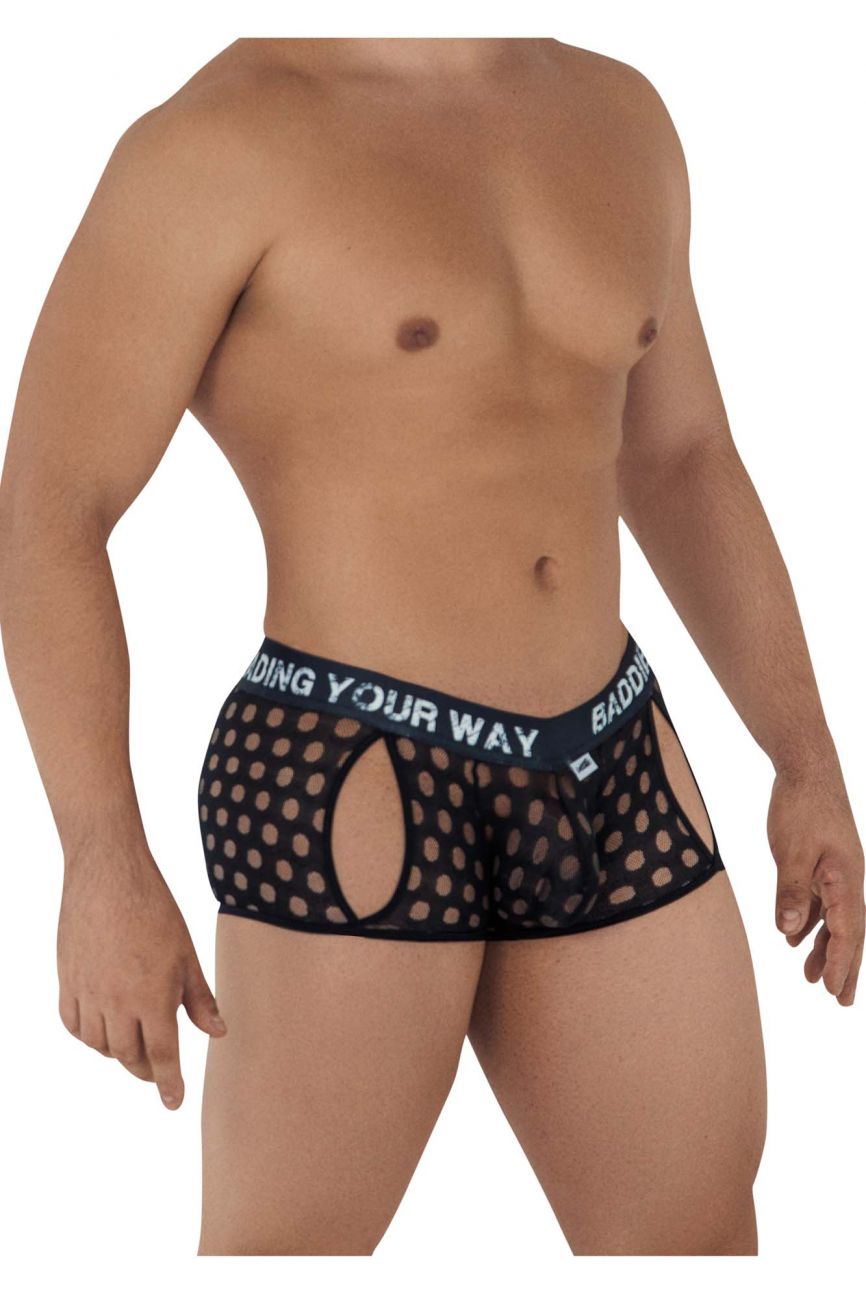 CandyMan 99620 Baddie Heading Your Way Boxer Brief Trunks Black