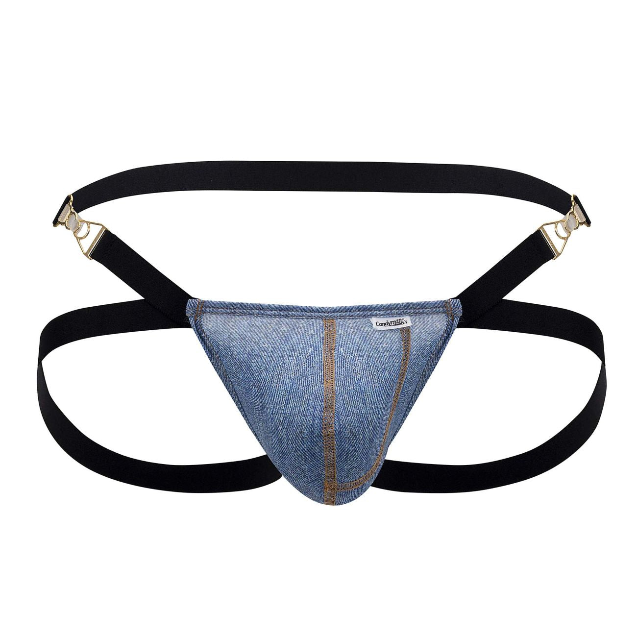 CandyMan 99638 Denim Jockstrap Blue