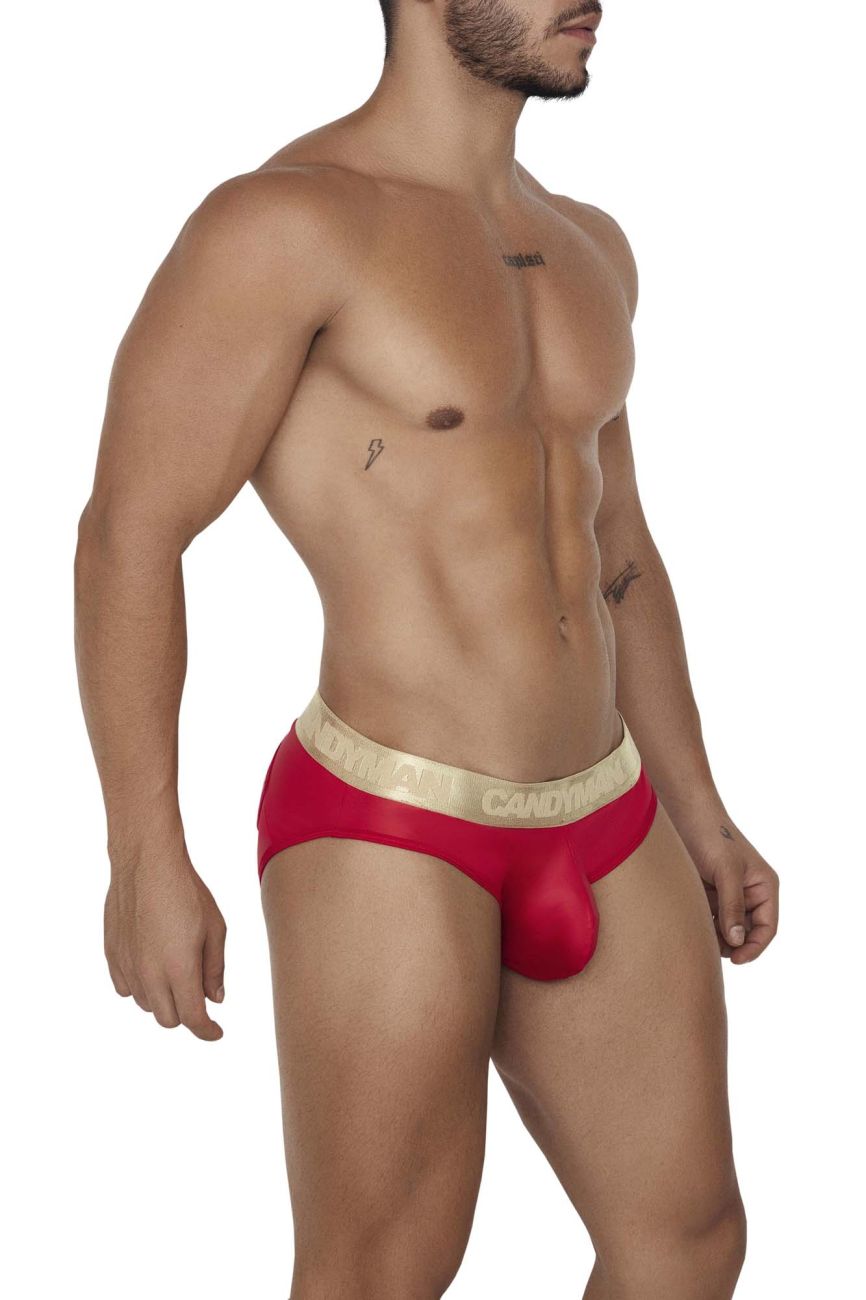 CandyMan 99659 Chain Jock Briefs Red