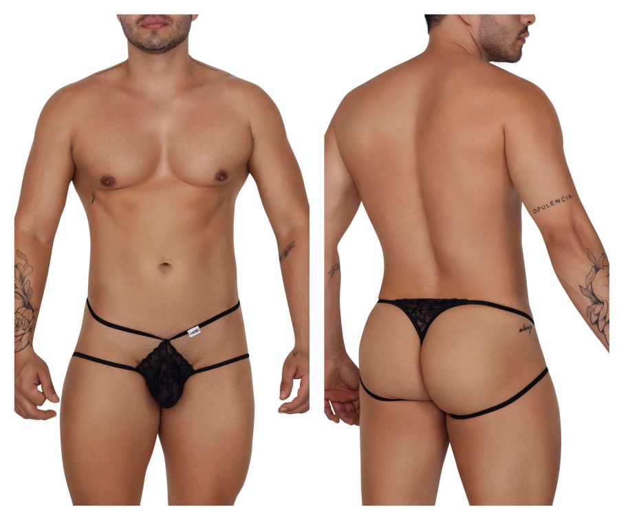 CandyMan 99668 Jock Thongs Black