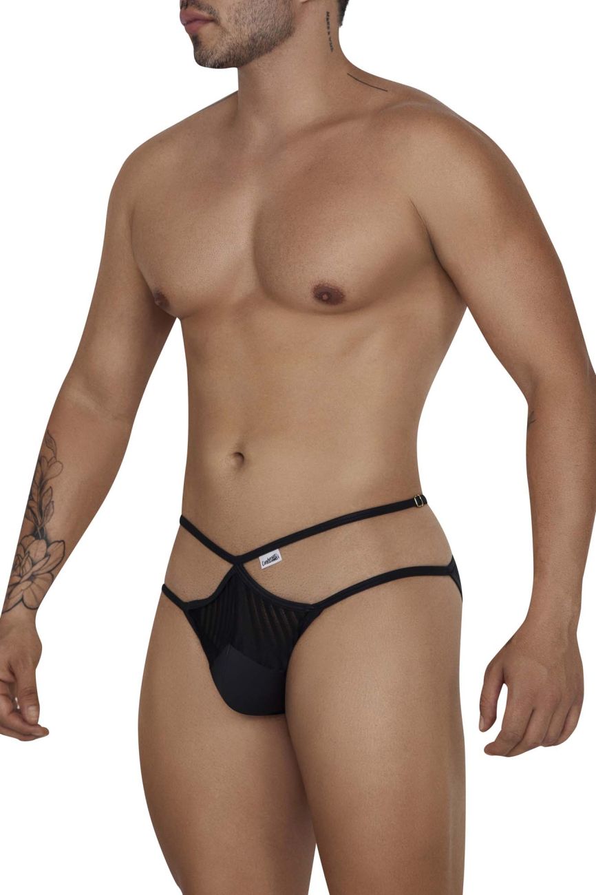 CandyMan 99681 Mesh Briefs Black