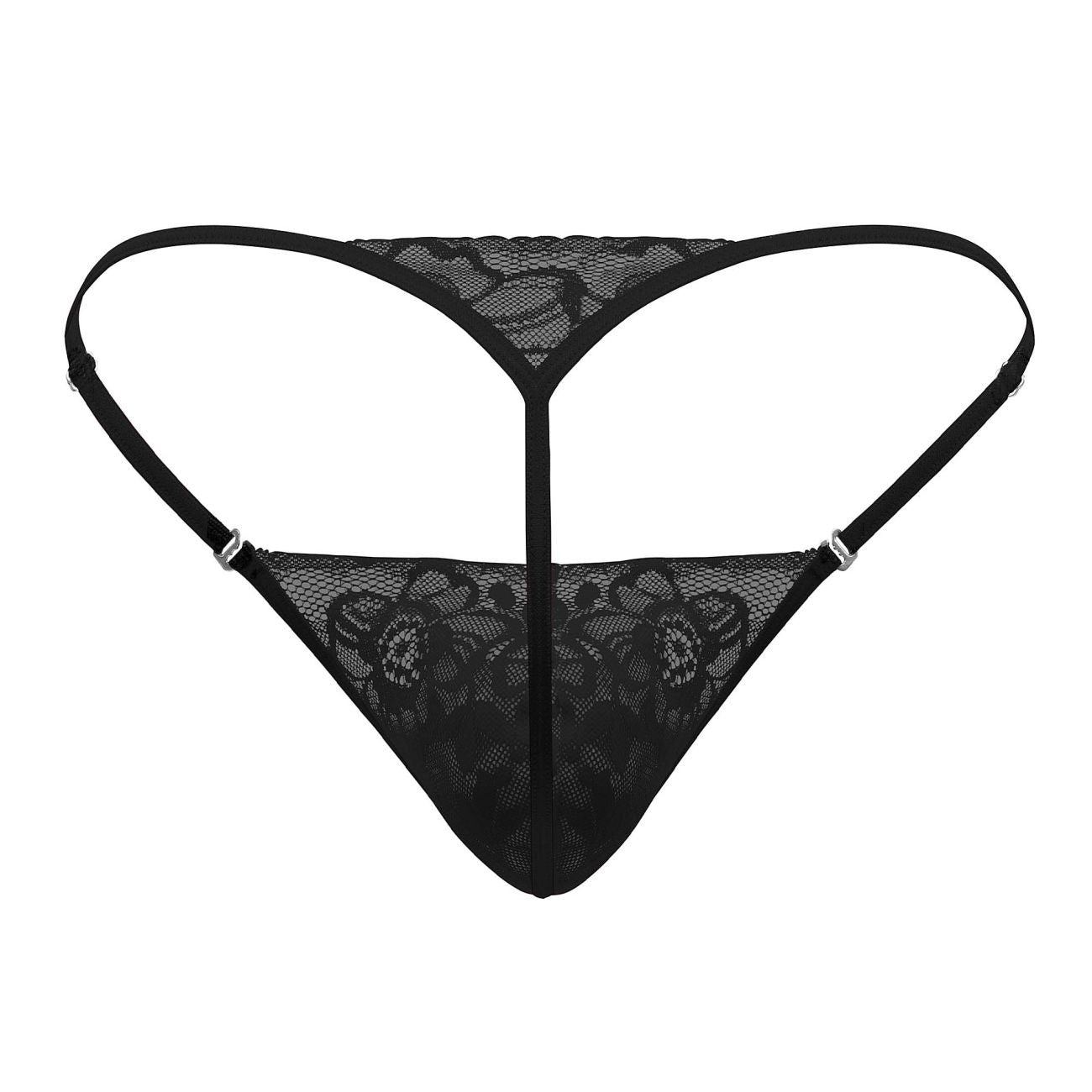 CandyMan 99685 Lace Thongs Black