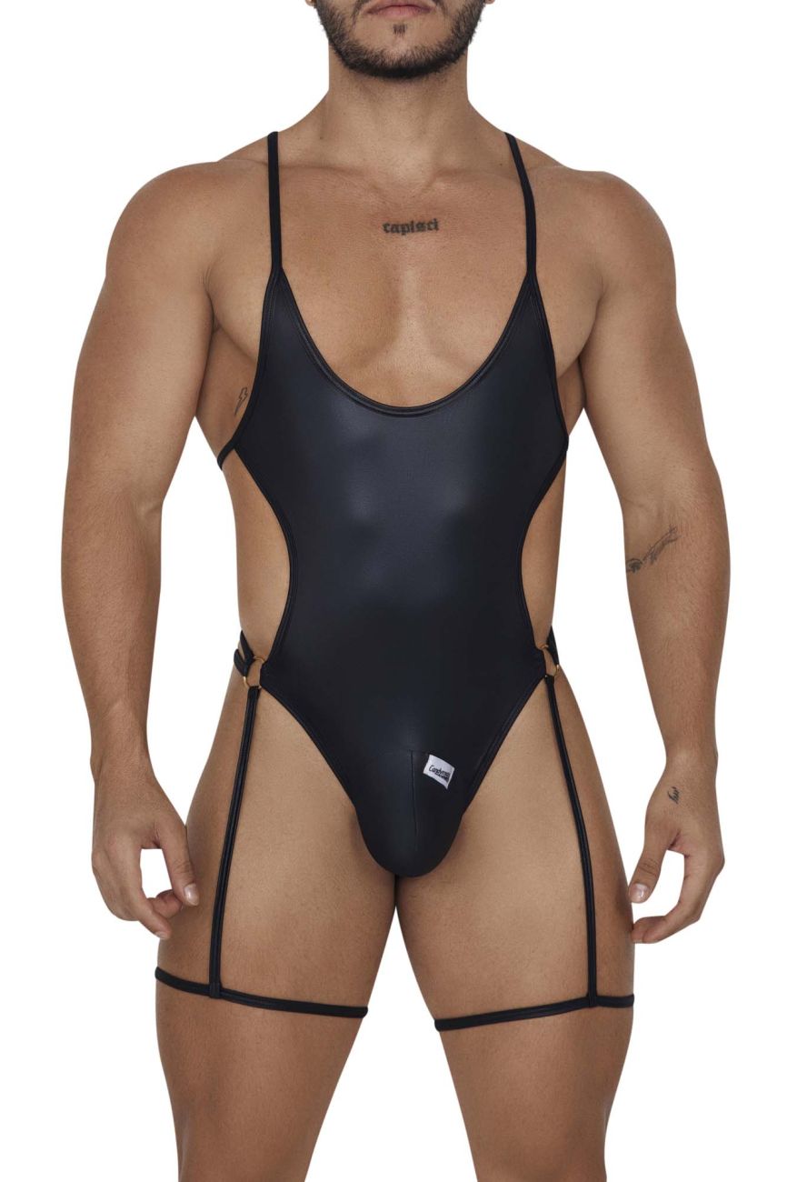 CandyMan 99697 Garter Bodysuit Black CandyMan 99697 Garter Bodysuit Black