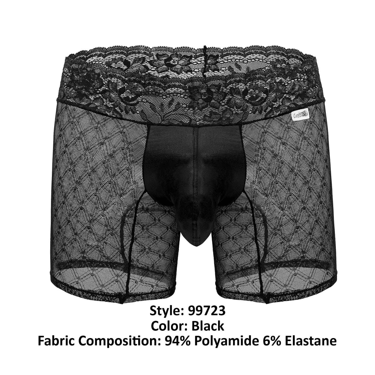 CandyMan 99723 See-through Trunks Black