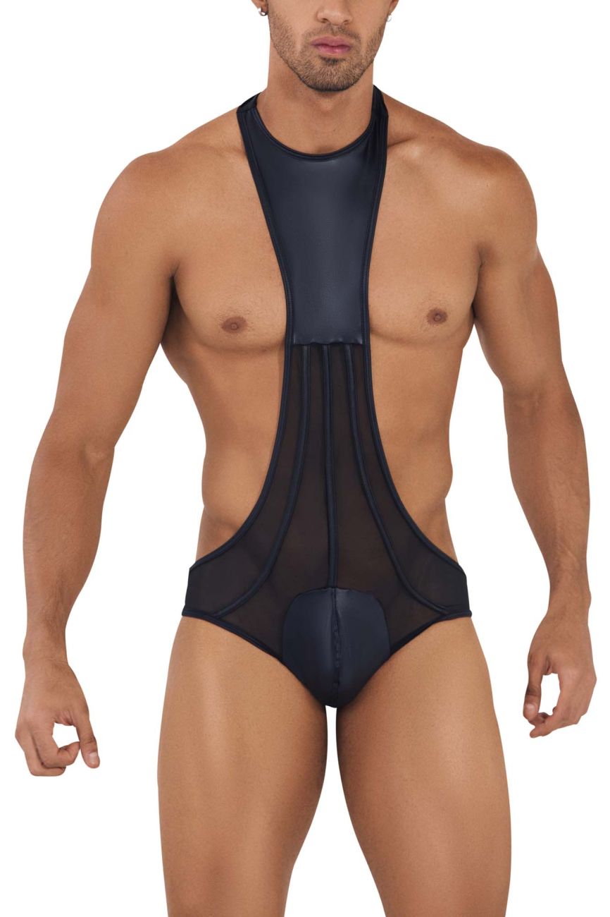 CandyMan 99733 Work-N-Out Bodysuit Black