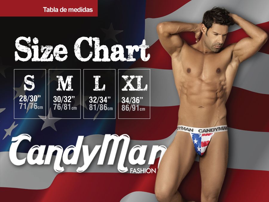 CandyMan 99616 Trouble Maker Lace Trunks White