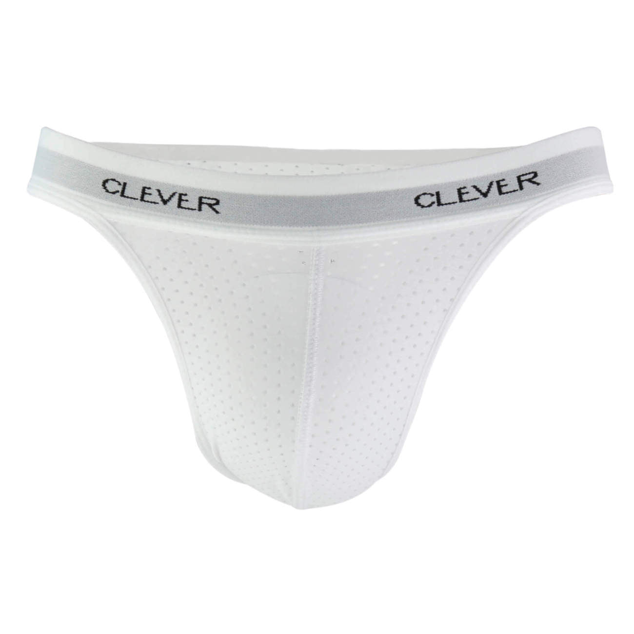 Clever 0001 Mesh Thong White