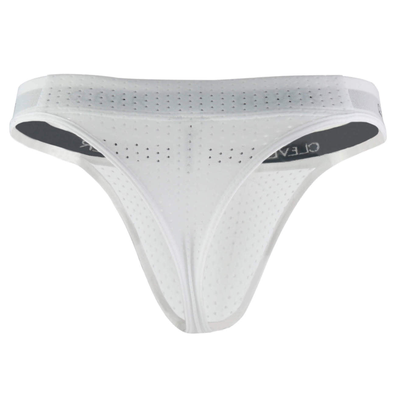 Clever 0001 Mesh Thong White