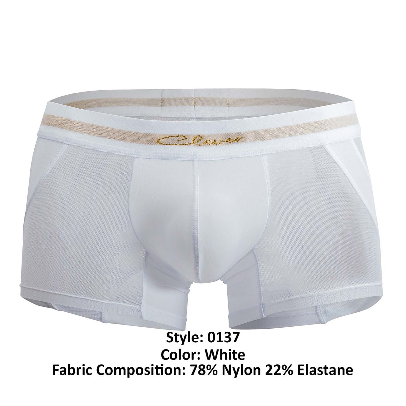 Clever 0137  Calm Boxer Briefs White