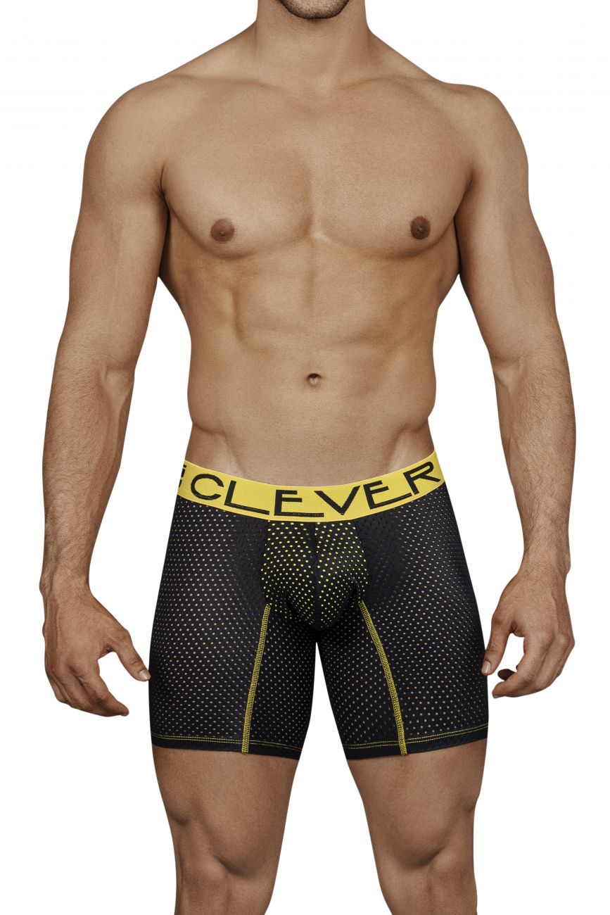 Clever 0154 Reborn Boxer Briefs Black