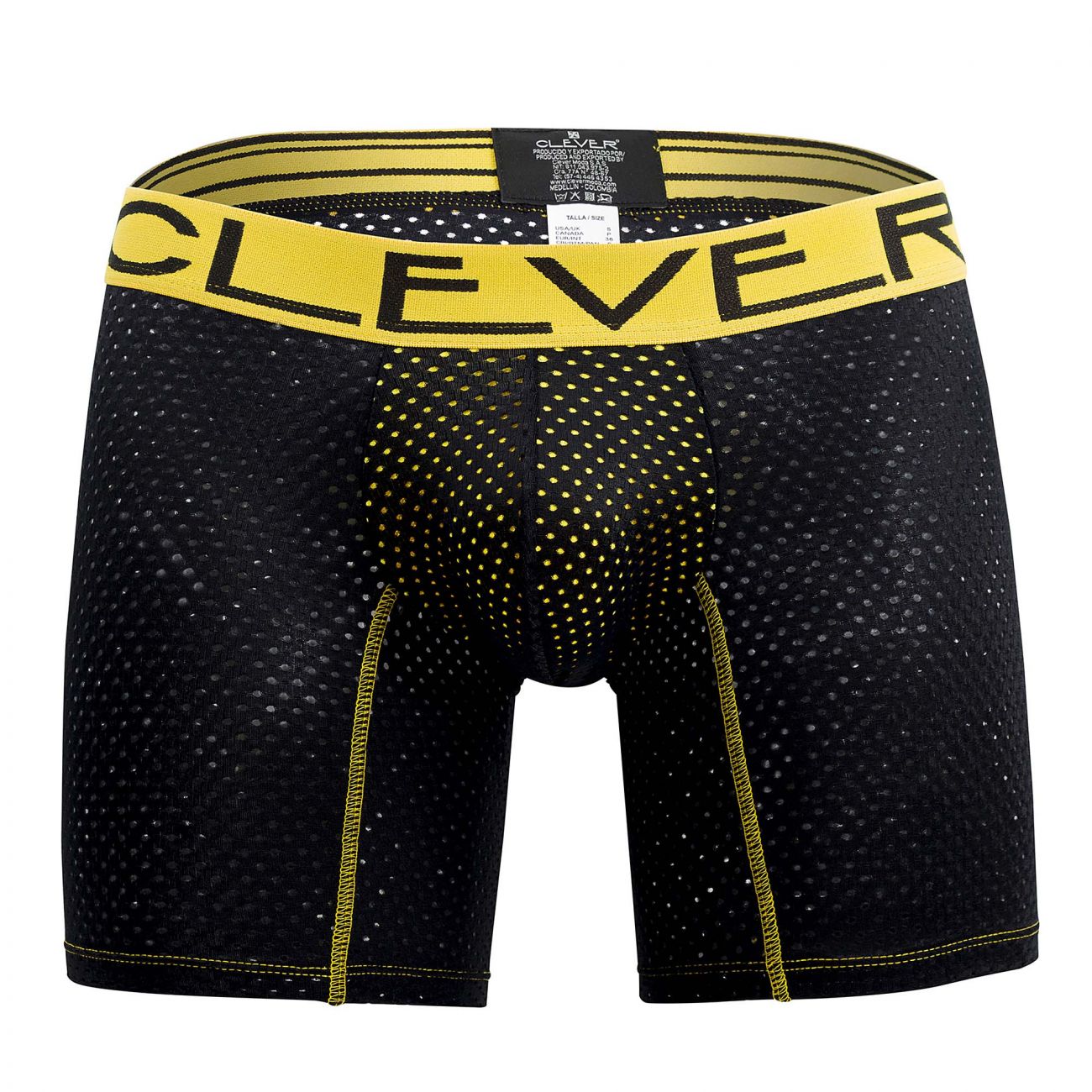 Clever 0154 Reborn Boxer Briefs Black