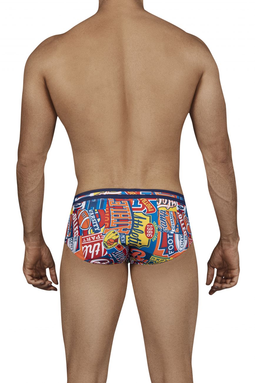 Clever 0162 Way Swim Briefs Color Red