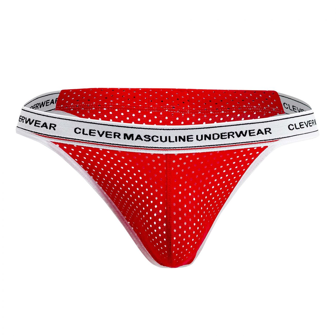 Clever 0201 Attitude Mesh Thongs Red