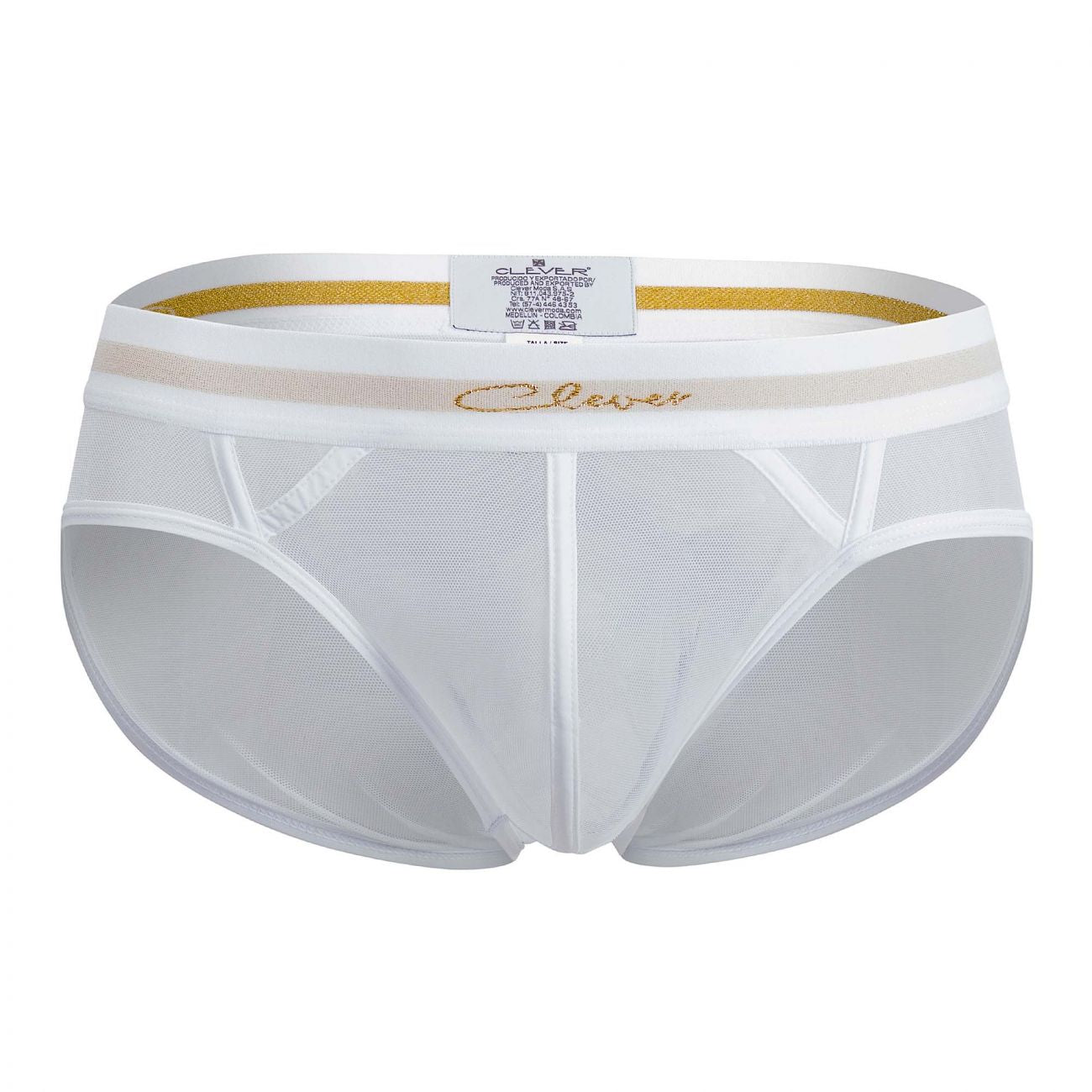 Clever 0260 Myself Latin Briefs White