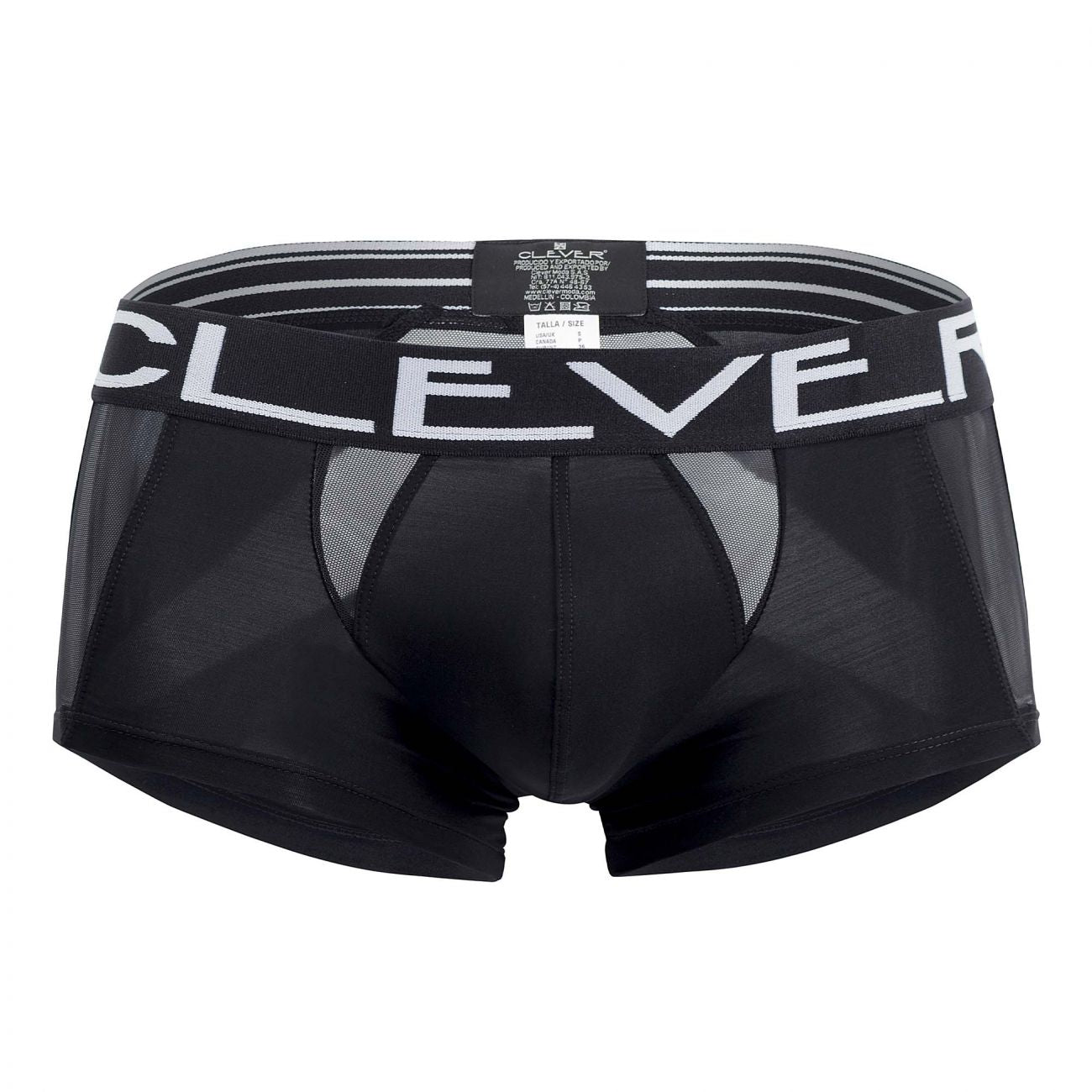 Clever 0265 Private Latin Trunks Black