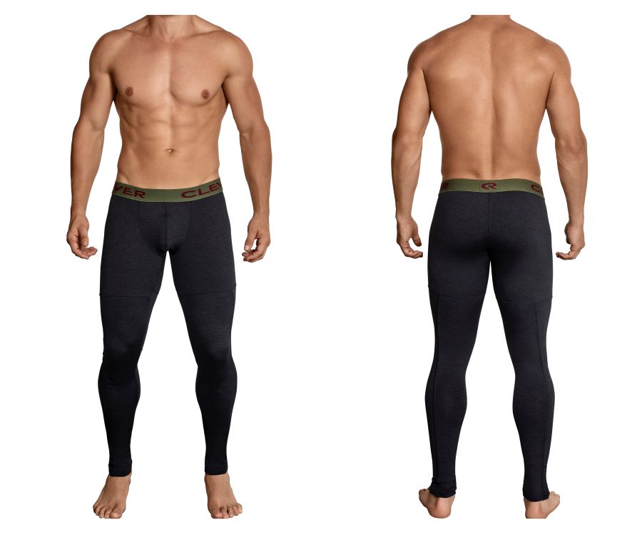 Clever 0314 Gordiano Athletic Pants Black