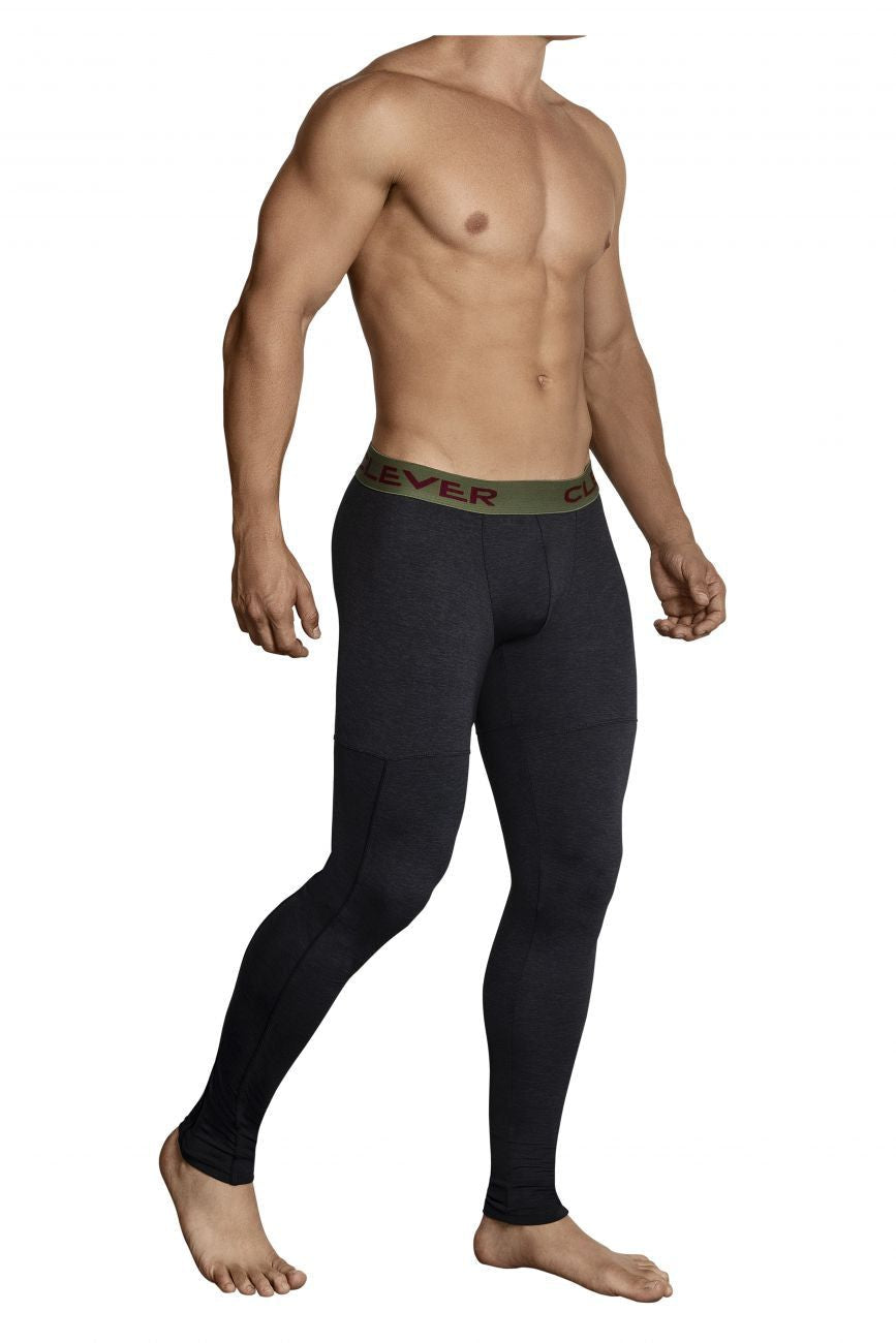 Clever 0314 Gordiano Athletic Pants Black
