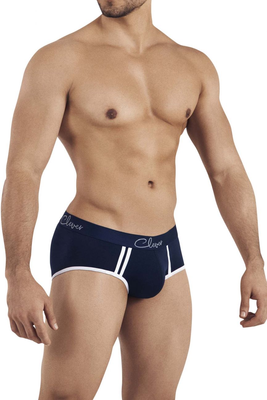 Clever 0316 Lowa Piping Briefs Dark Blue