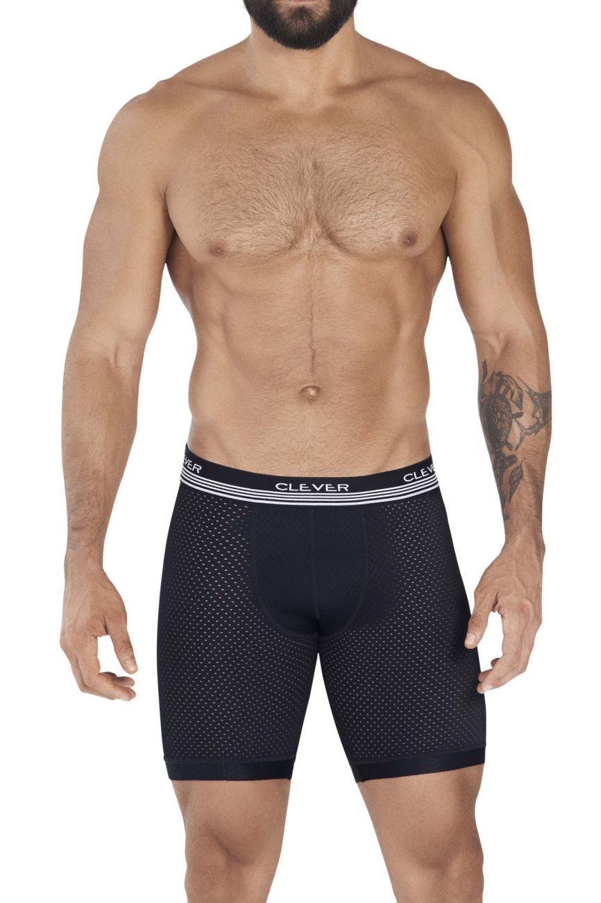 Clever 0365 Process Boxer Briefs Black