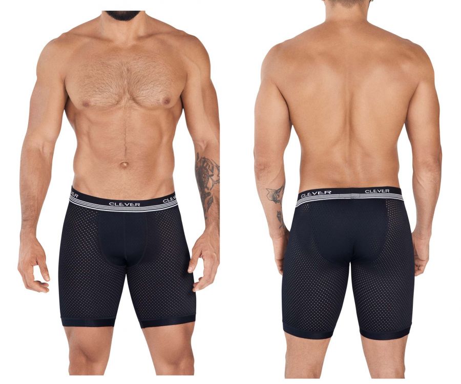 Clever 0365 Process Boxer Briefs Black