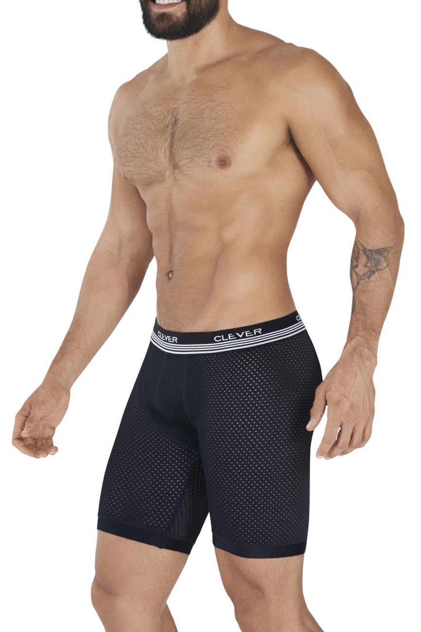 Clever 0365 Process Boxer Briefs Black