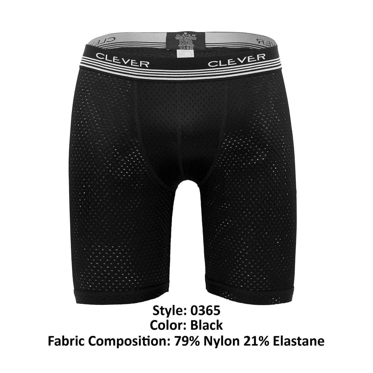 Clever 0365 Process Boxer Briefs Black