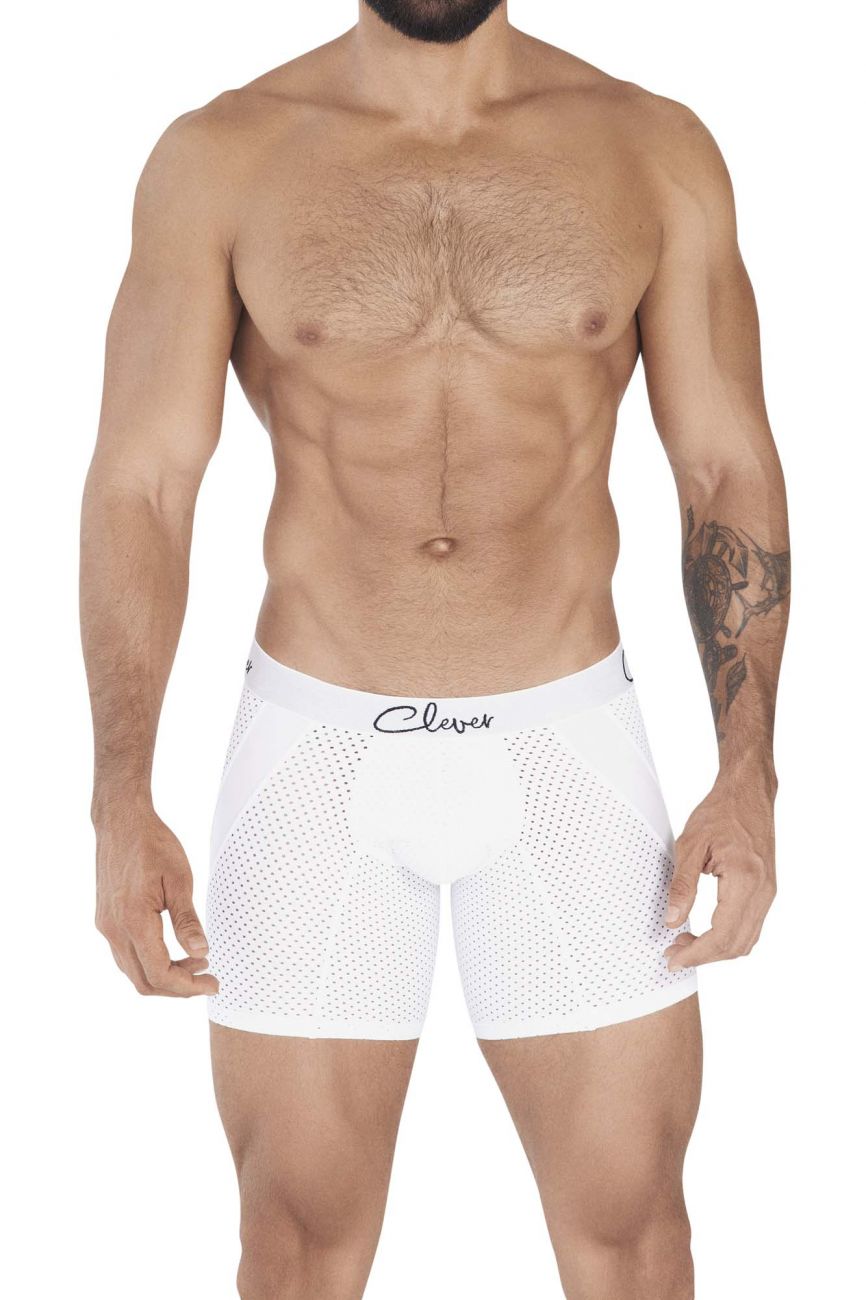 Clever 0366 Time Boxer Briefs White