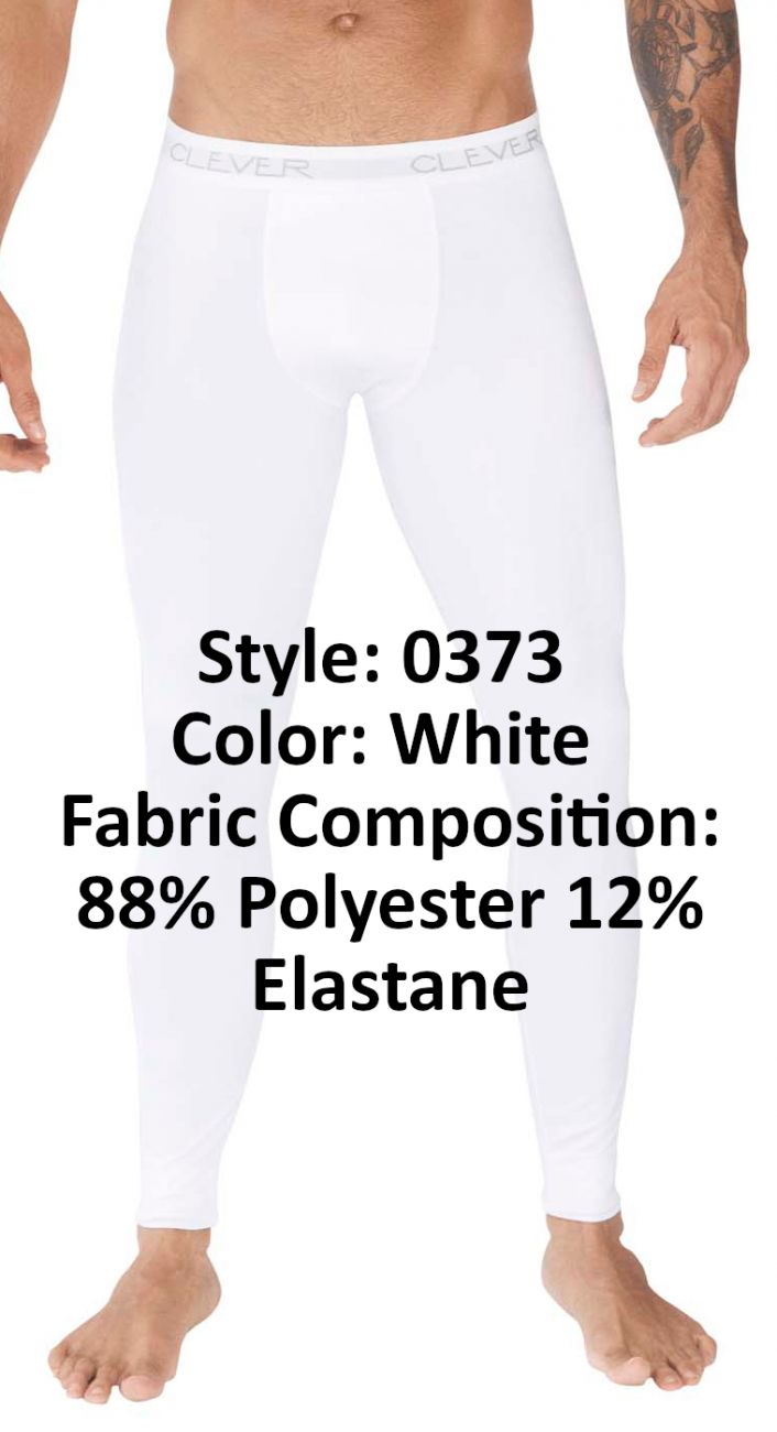 Clever 0373 Visual Athletic Pants White