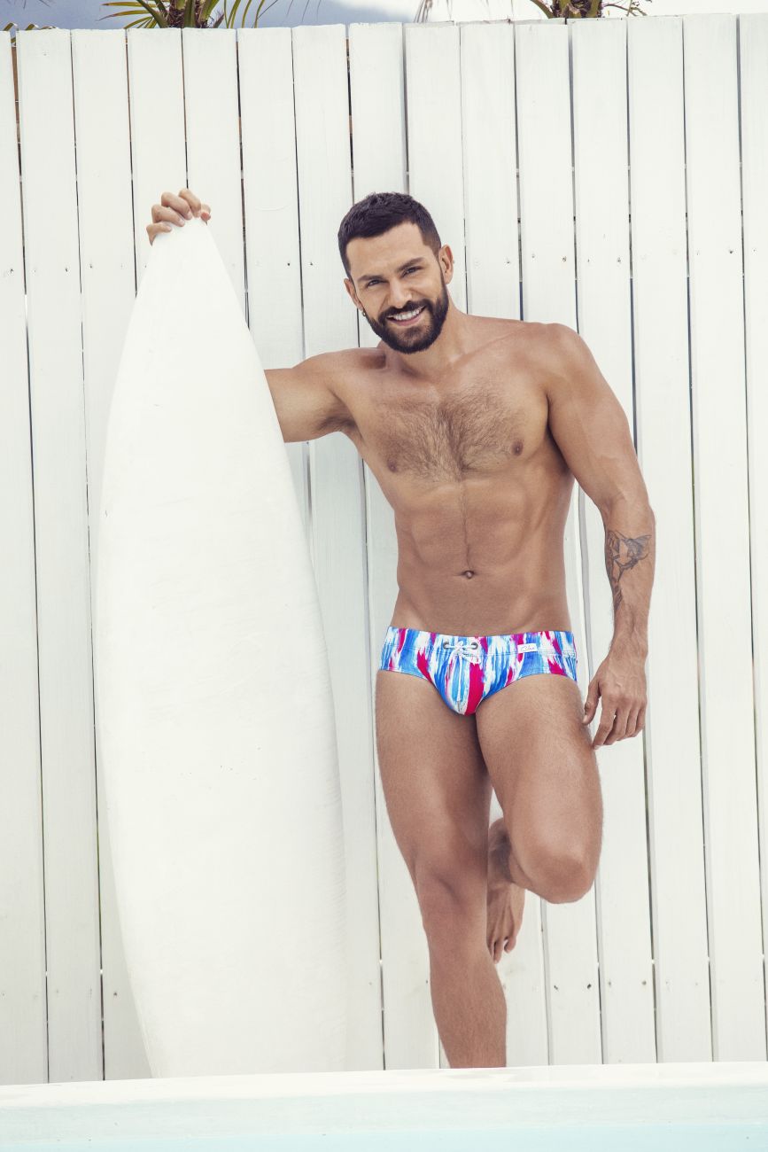 Clever 0374 Challenge Swim Briefs Blue