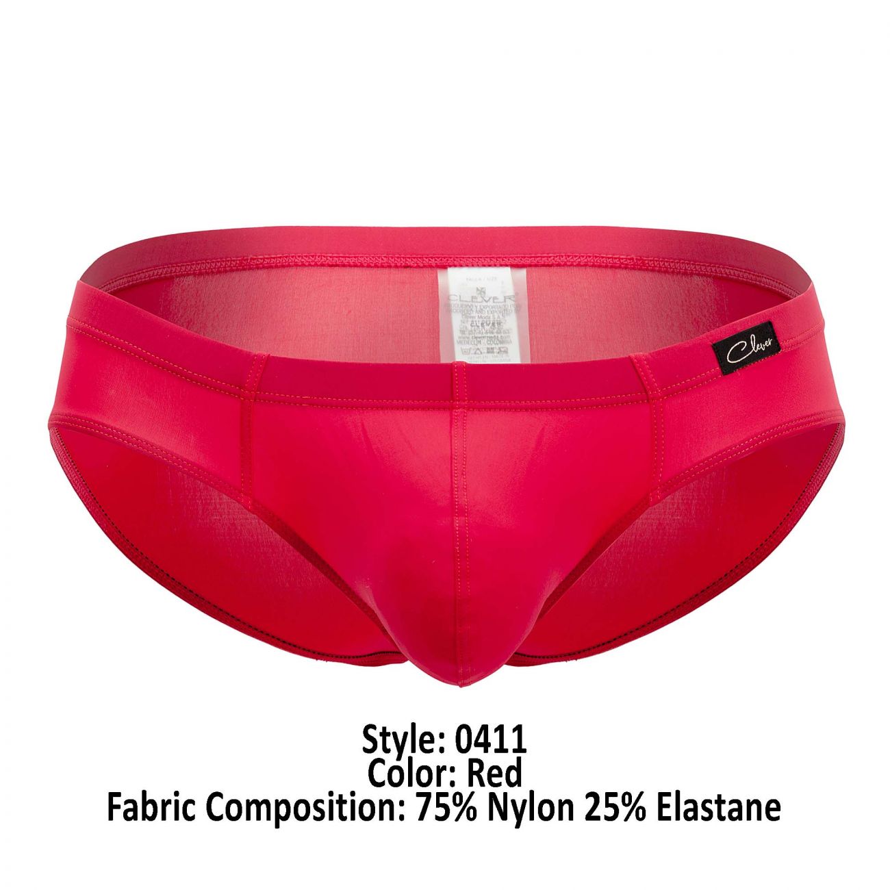 Clever 0411 Me Briefs Red
