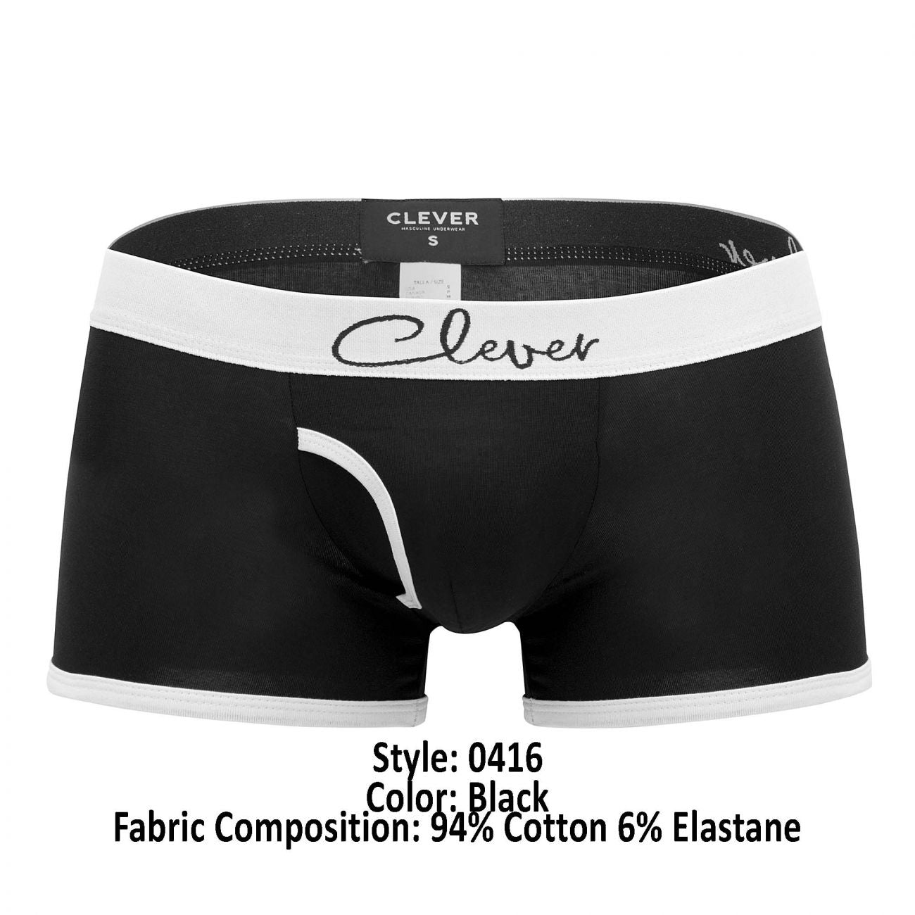 Clever 0416 Goals Trunks Black
