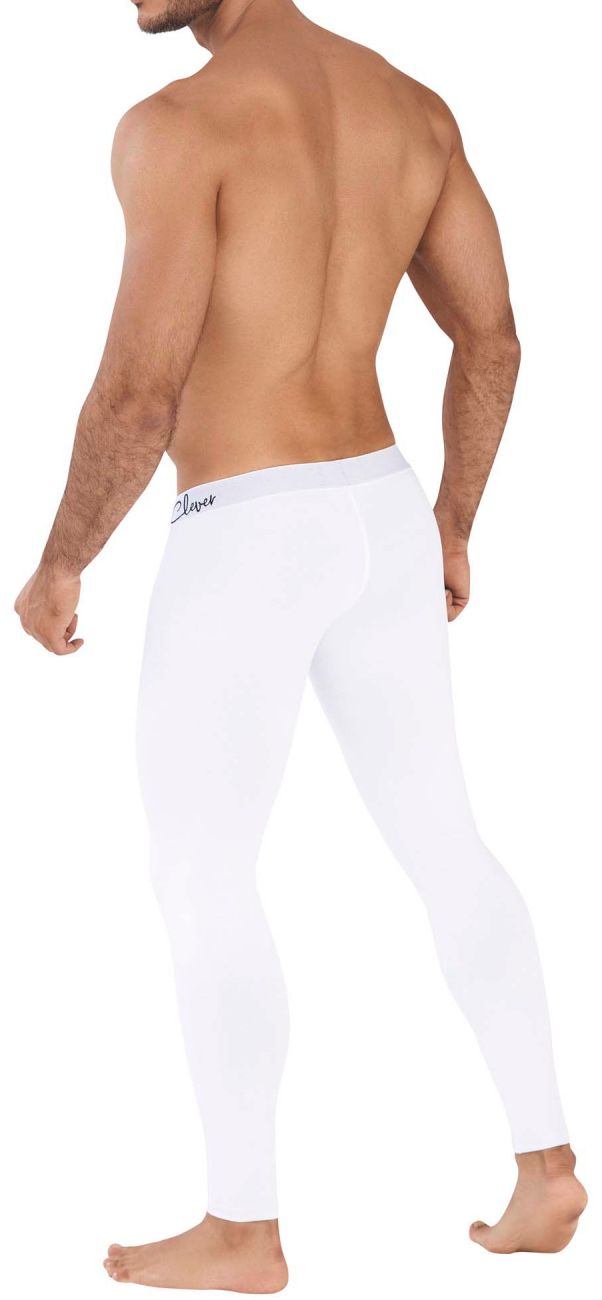 Clever 0422 Cosmos Athletic Pants White