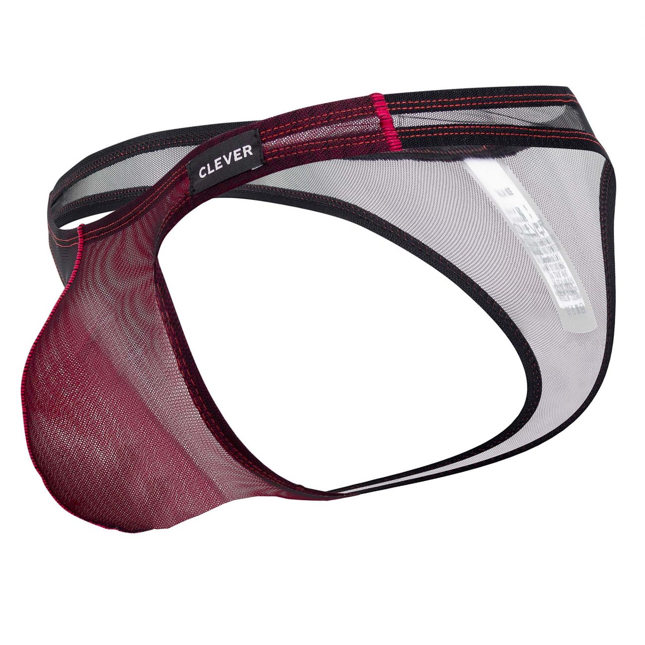 Clever 0442 Clarity Thongs Black
