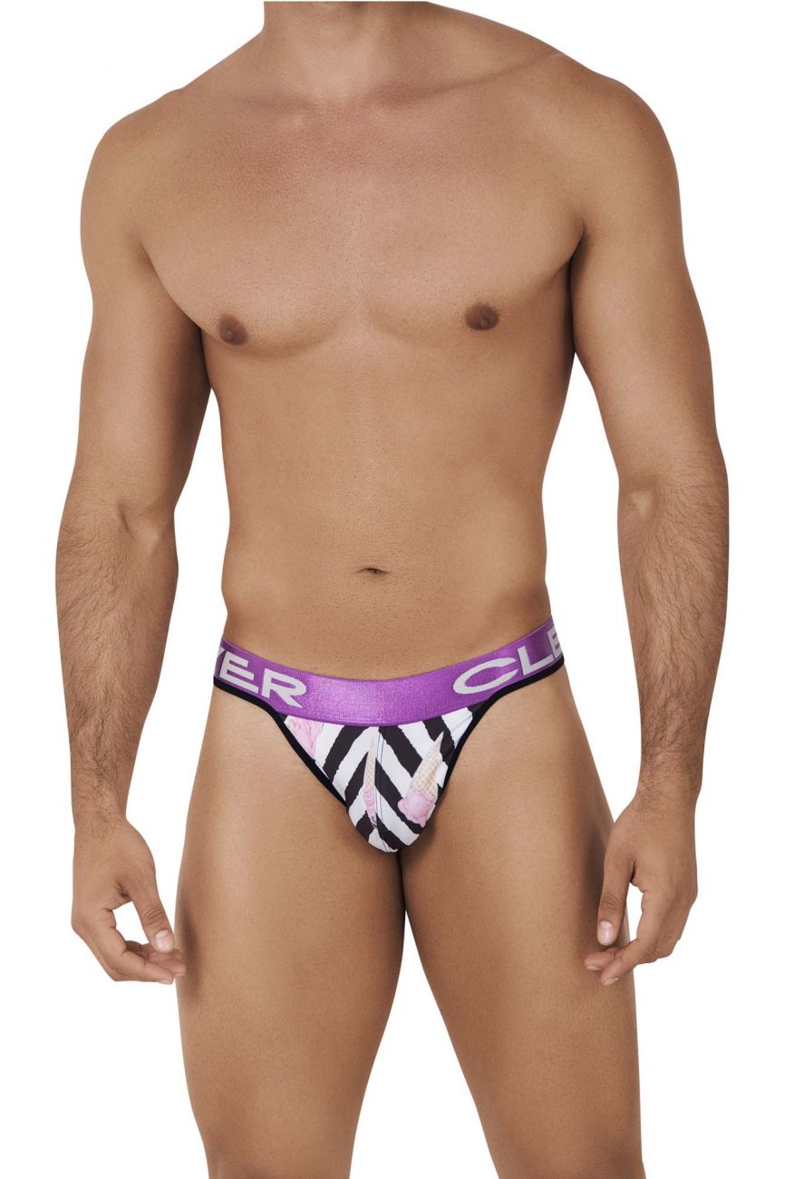 Clever 0539-1 Care Thongs White Multi