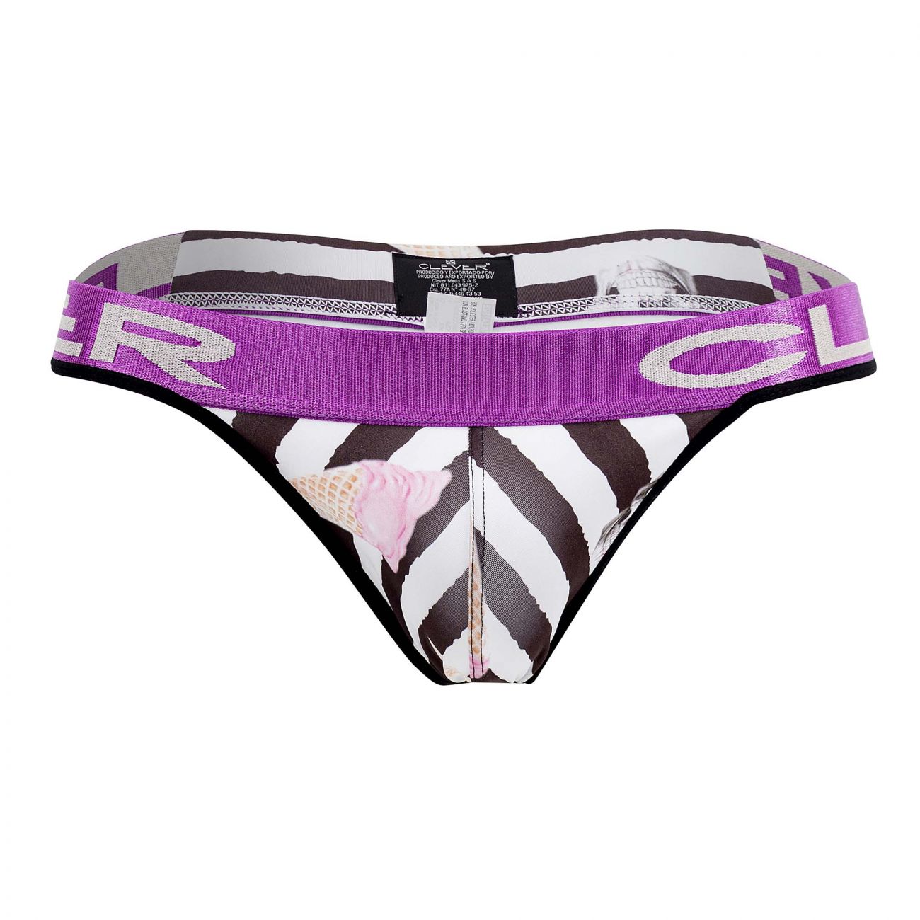 Clever 0539-1 Care Thongs White Multi