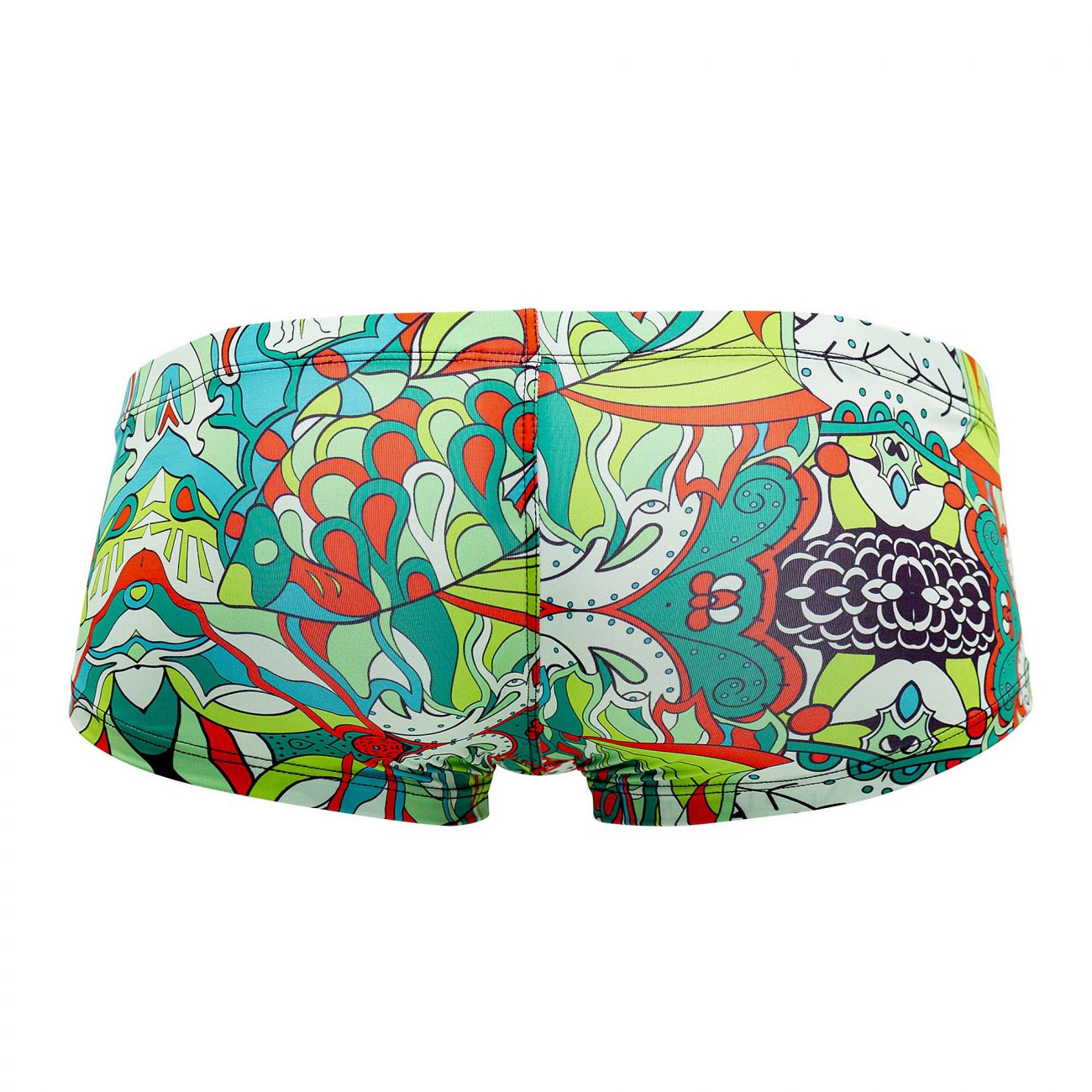 Clever 0542-1 Psychedelic Trunks Green