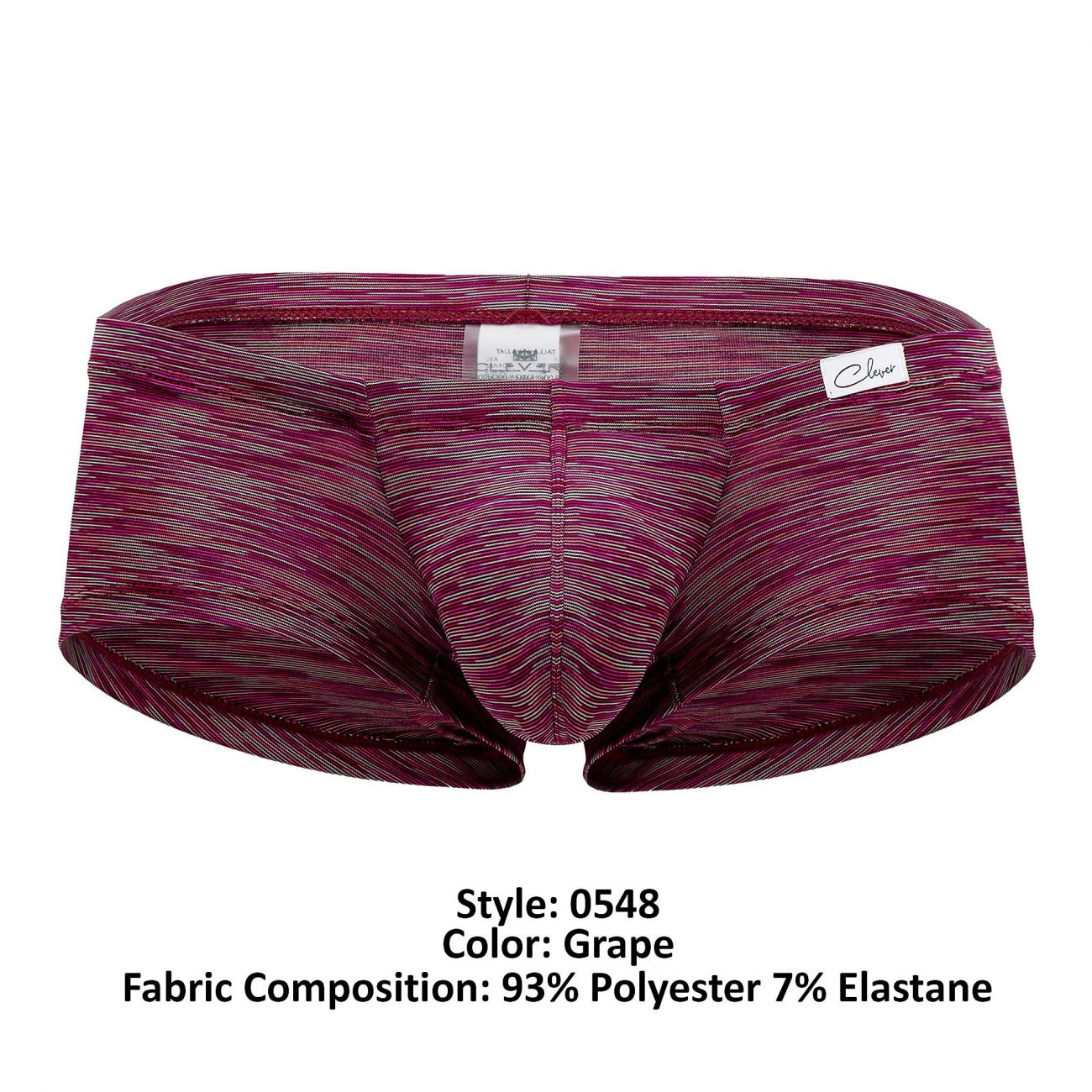 Clever 0548-1 Stepway Trunks Grape