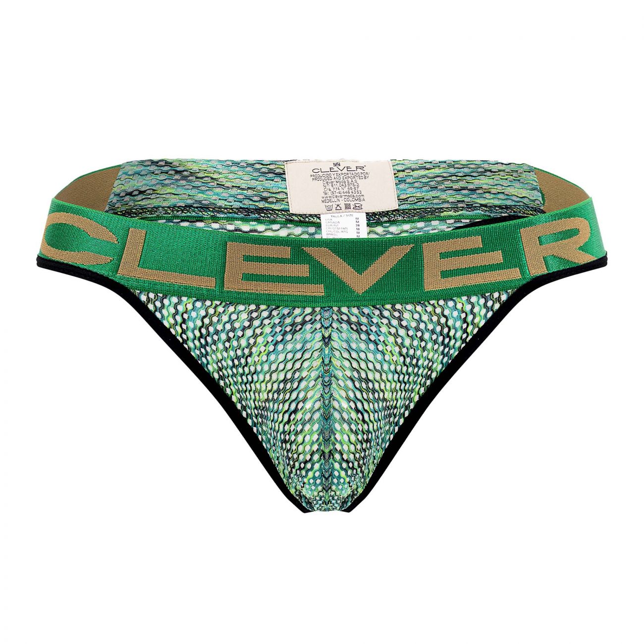 Clever 0553-1 Stefano Thongs Green