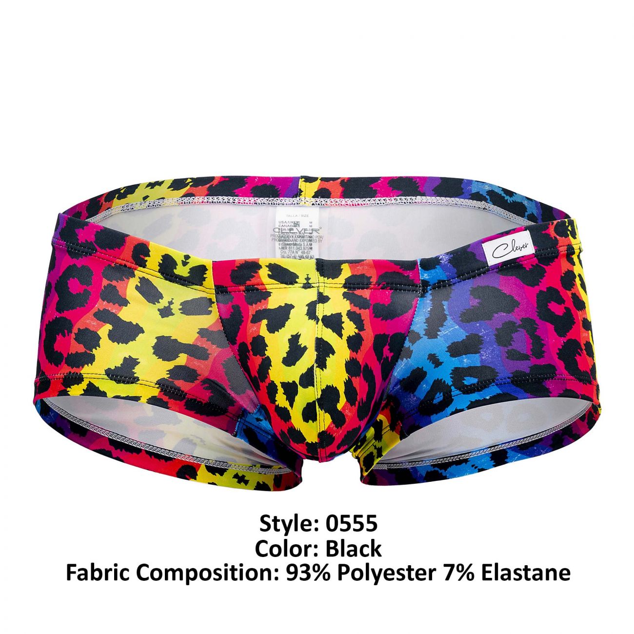 Clever 0555-1 Colors Trunks Black Multi