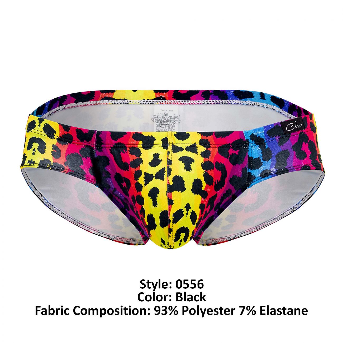 Clever 0556-1 Colors Briefs Black Multi