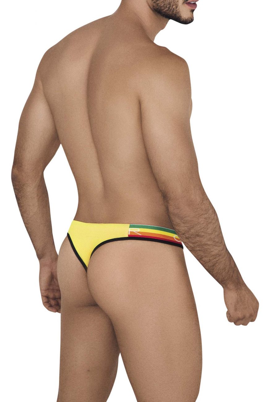 Clever 0569-1 Elements Thongs Yellow