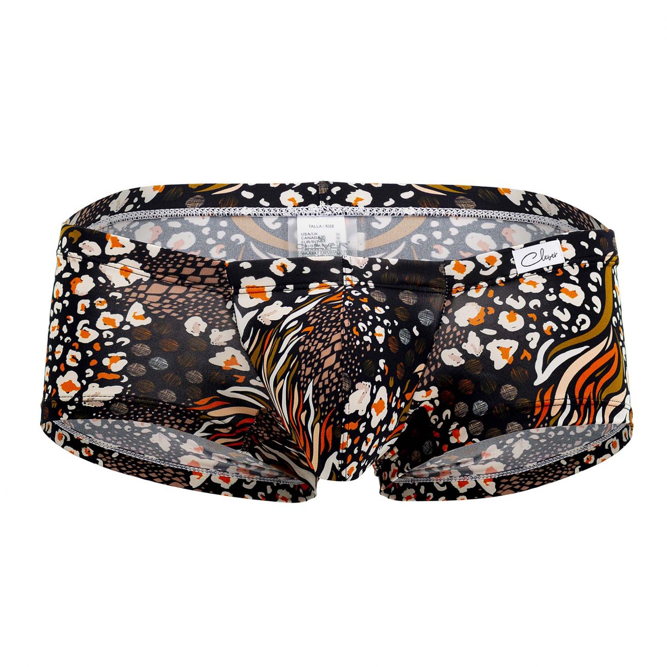 Clever 0573-1 Wild Trunks Black Printed