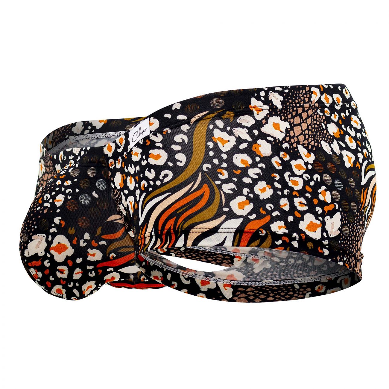 Clever 0573-1 Wild Trunks Black Printed