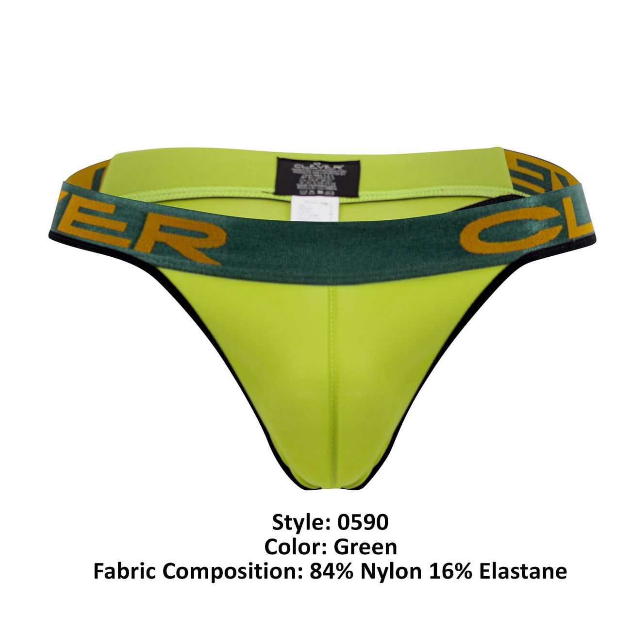 Clever 0590-1 Sky Thongs Green