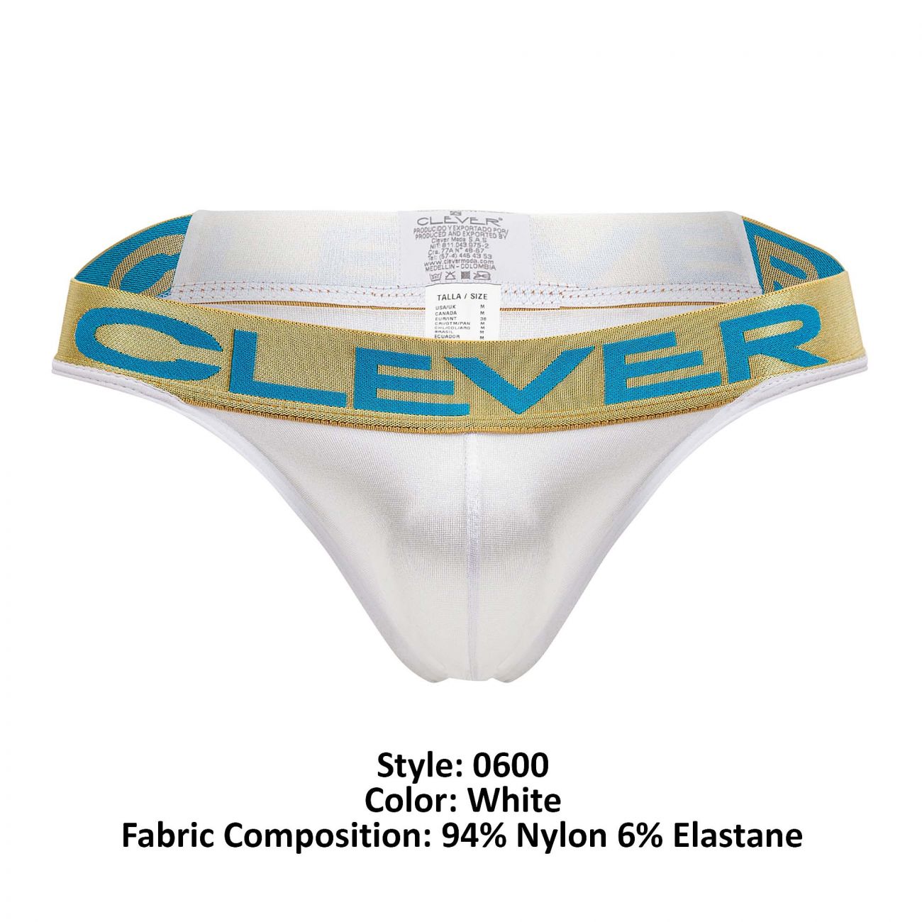 Clever 0600-1 Success Thongs White