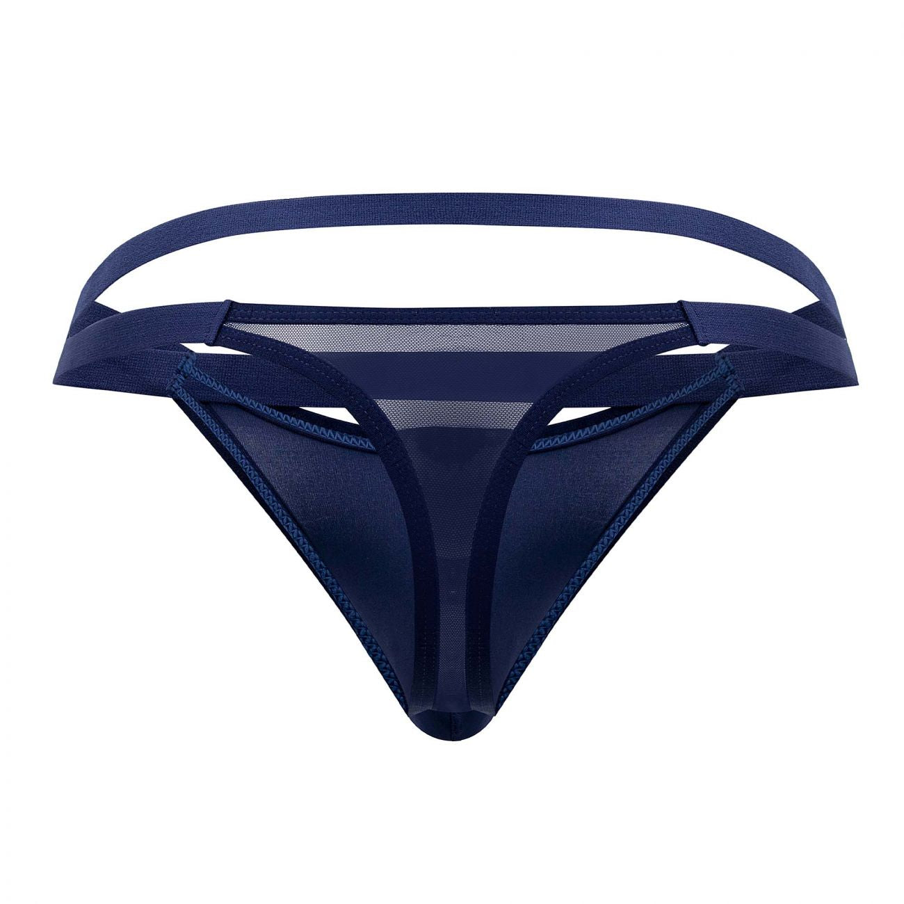 Clever 0616-1 Agleam Thongs Dark Blue